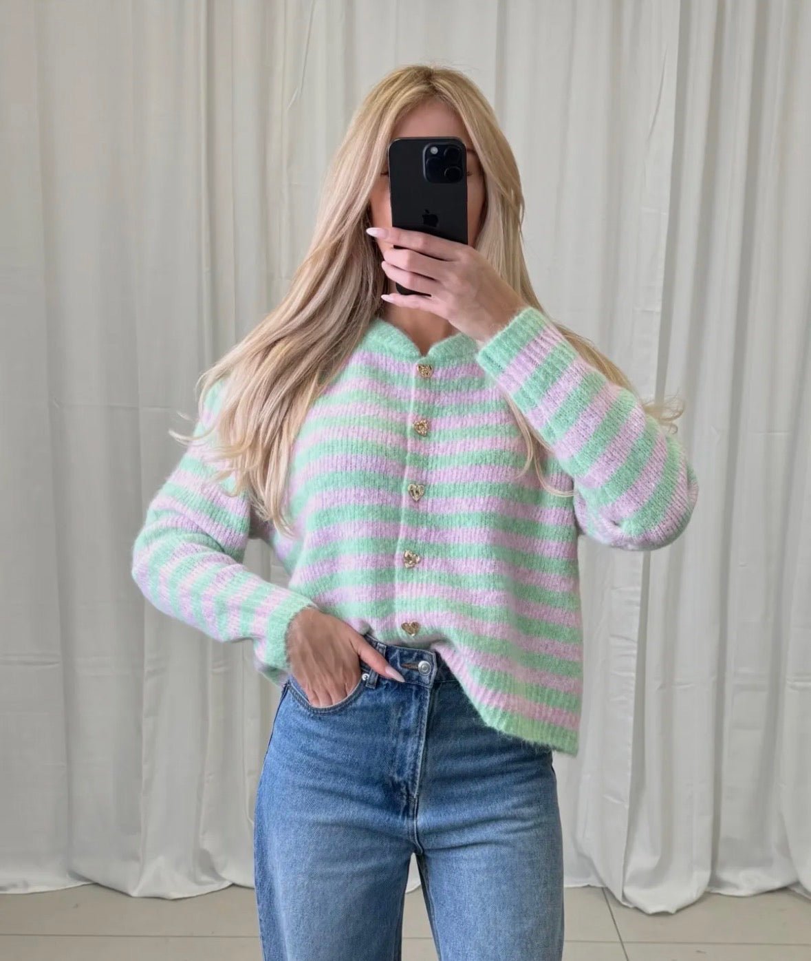 Pastel Love Knit Cardigan - Anmolino