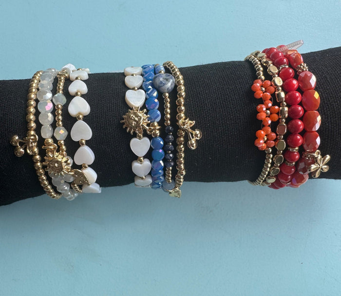 PERLENARMBAND PEARL ELASTISCH - Anmolino