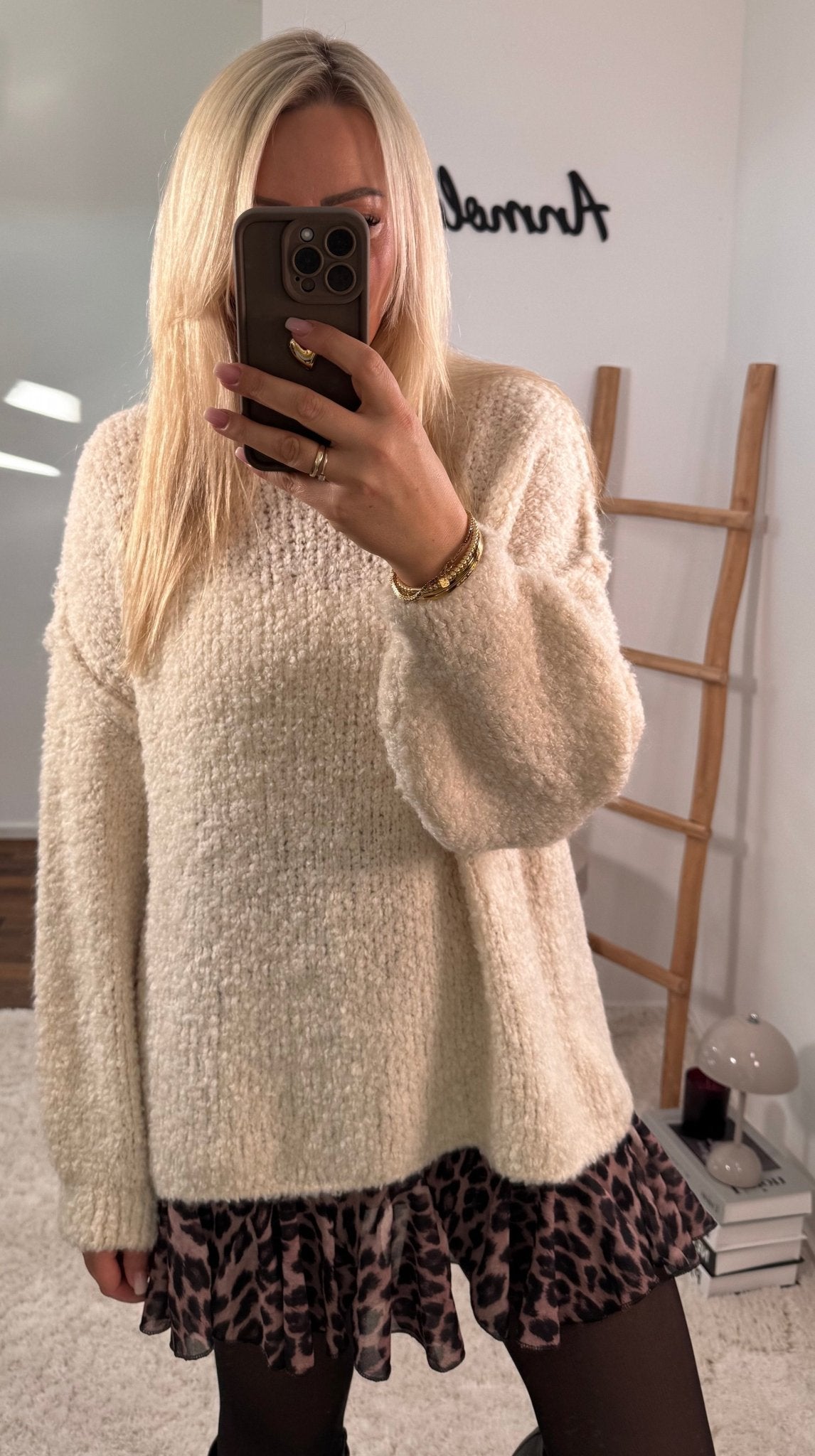 PULLOVER BOUCLÉ - Anmolino