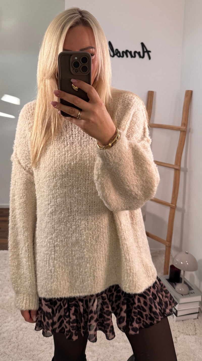 PULLOVER BOUCLÉ - Anmolino