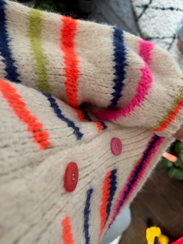 Rainbow Glow Cardigan - Anmolino