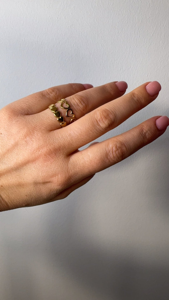 RING DOUBLE VALENTINE - Anmolino