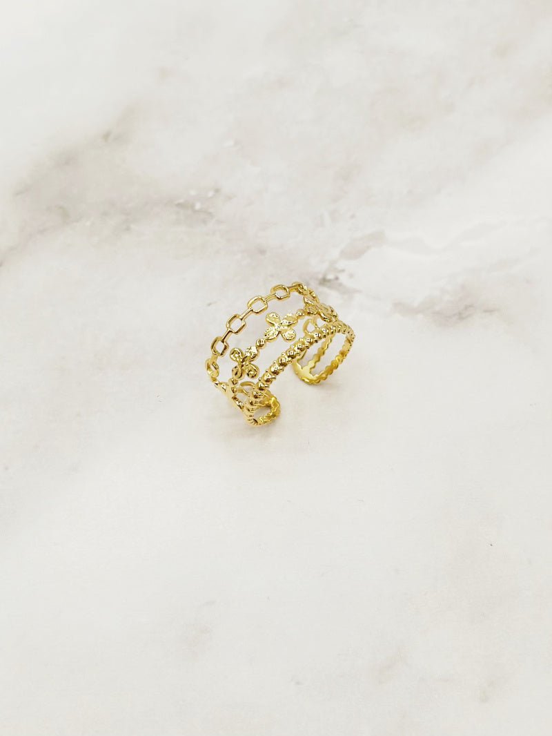 RING "FLOWER HARMONY" - Anmolino