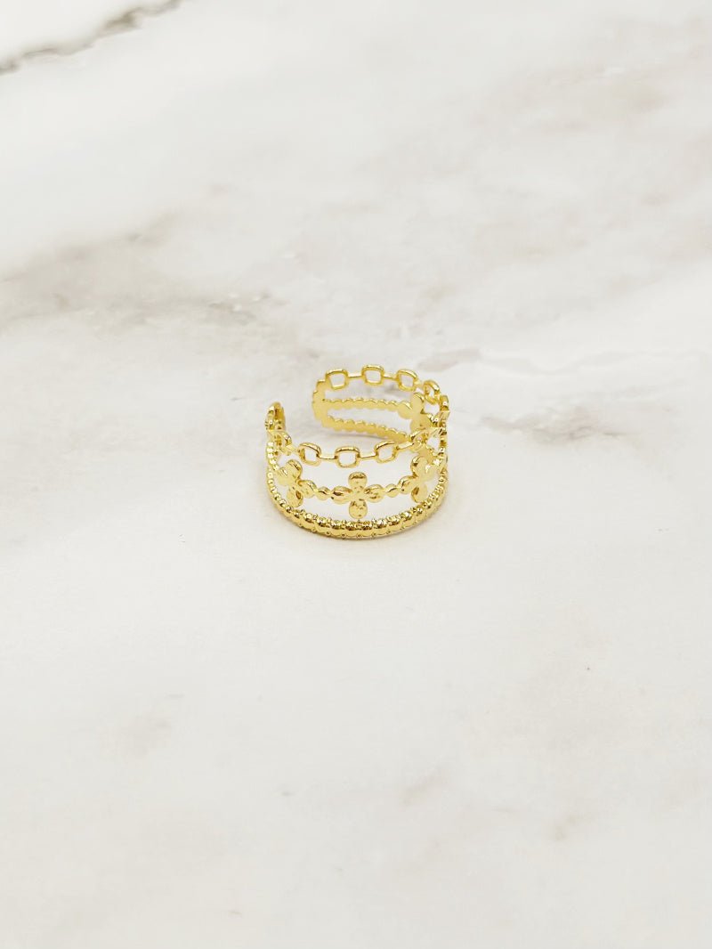RING "FLOWER HARMONY" - Anmolino