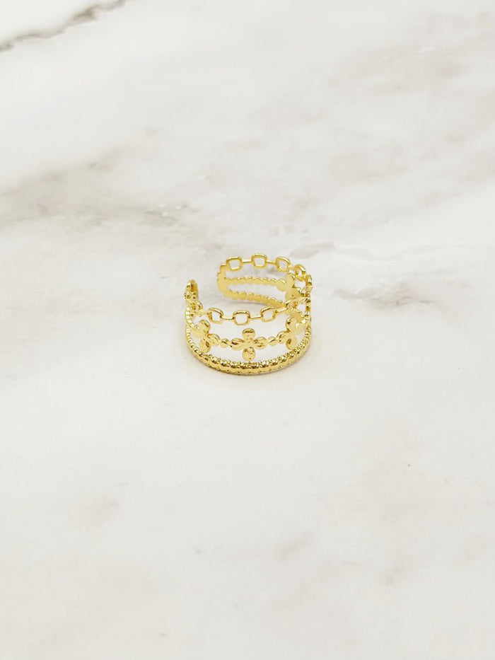 RING "FLOWER HARMONY" - Anmolino