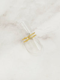 RING "TWIST & SPARKLE" - Anmolino