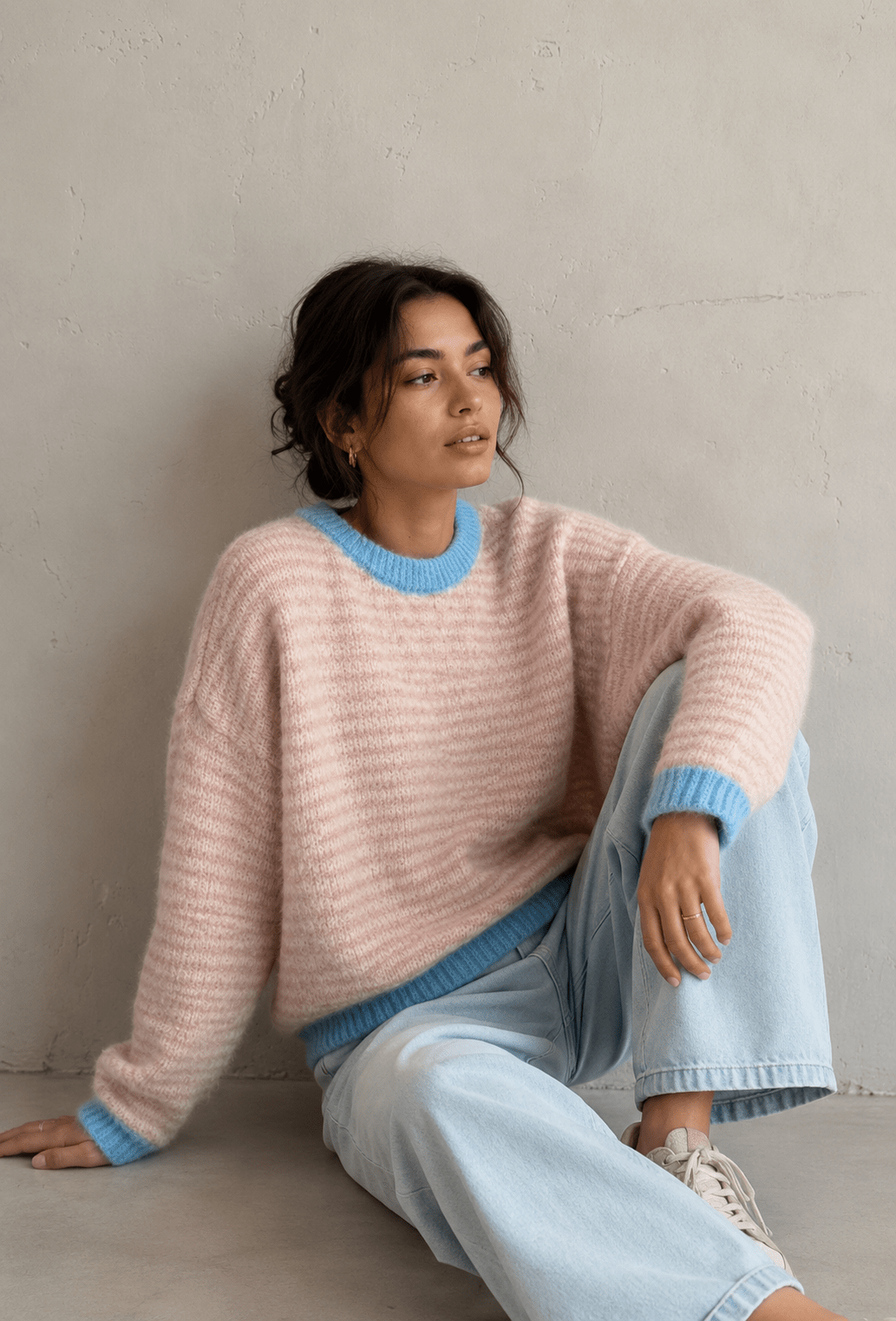 Romy Stripe Knit - Anmolino