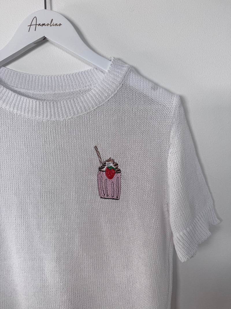 SHIRT "MILKSHAKE" - Anmolino