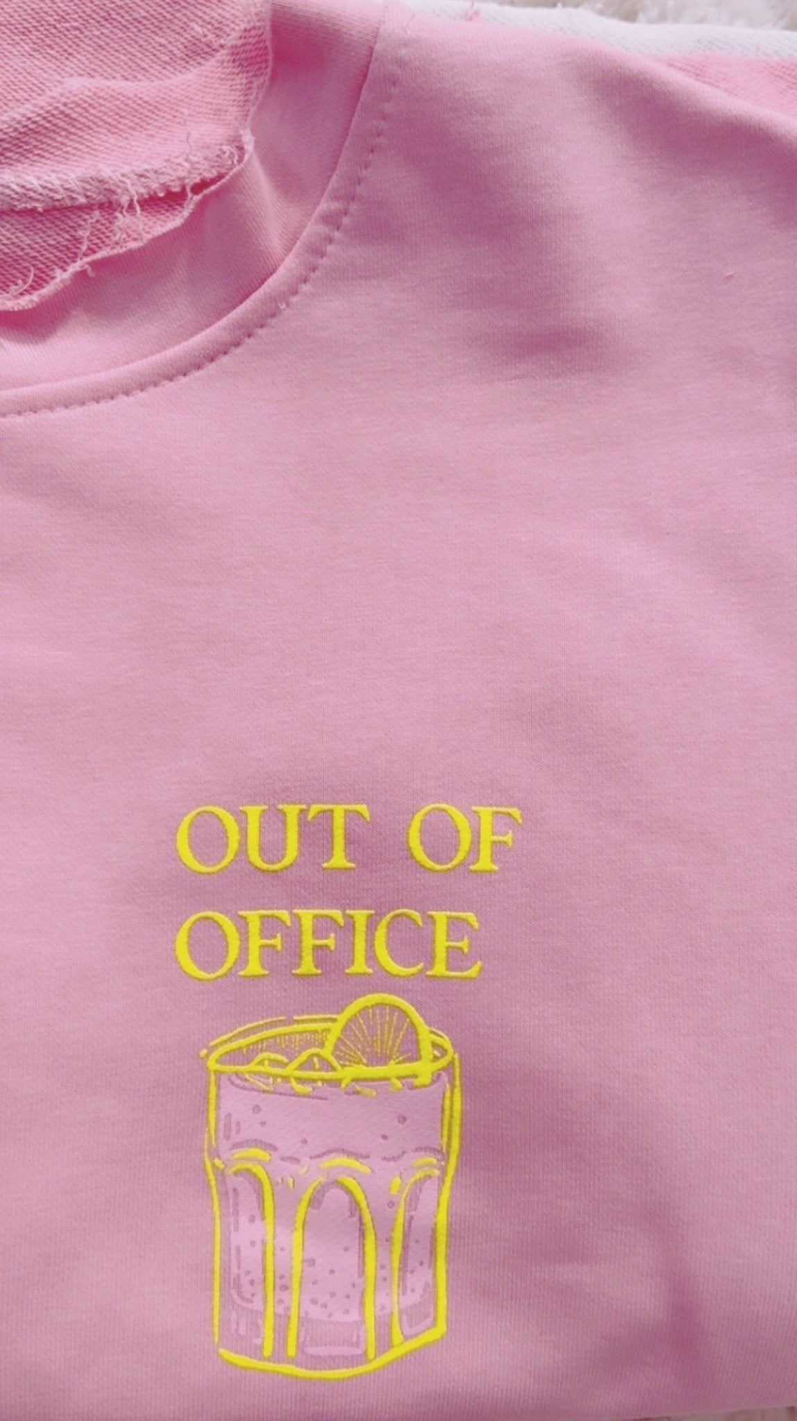 SHIRT "OUT OF OFFICE" - Anmolino