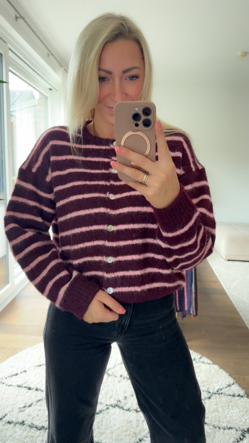 Soft Lines Cardigan - Anmolino