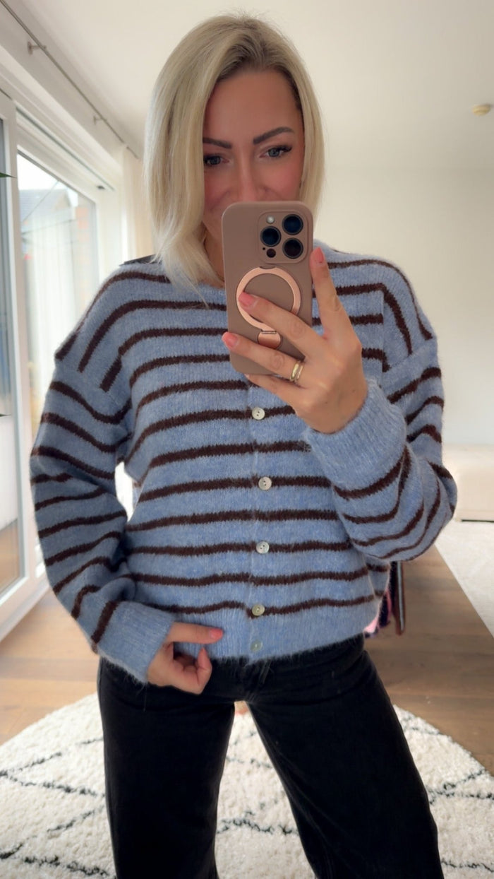 Soft Lines Cardigan - Anmolino