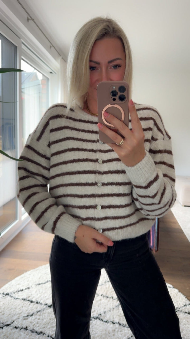 Soft Lines Cardigan - Anmolino