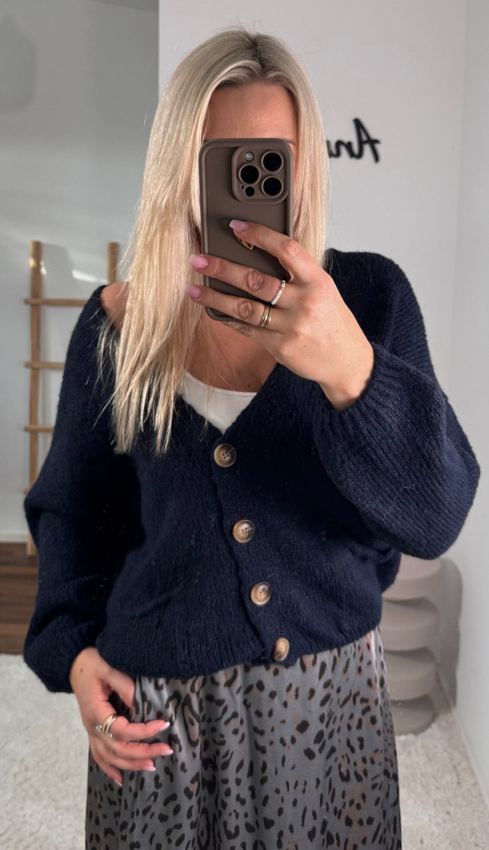STRICK - CARDIGAN MIT KNÖPFEN OLIA - Anmolino