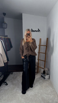 STRICK - CARDIGAN SCHLEIFE LIANA - Anmolino