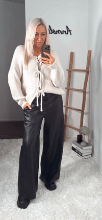 STRICK - CARDIGAN SCHLEIFE LIANA - Anmolino