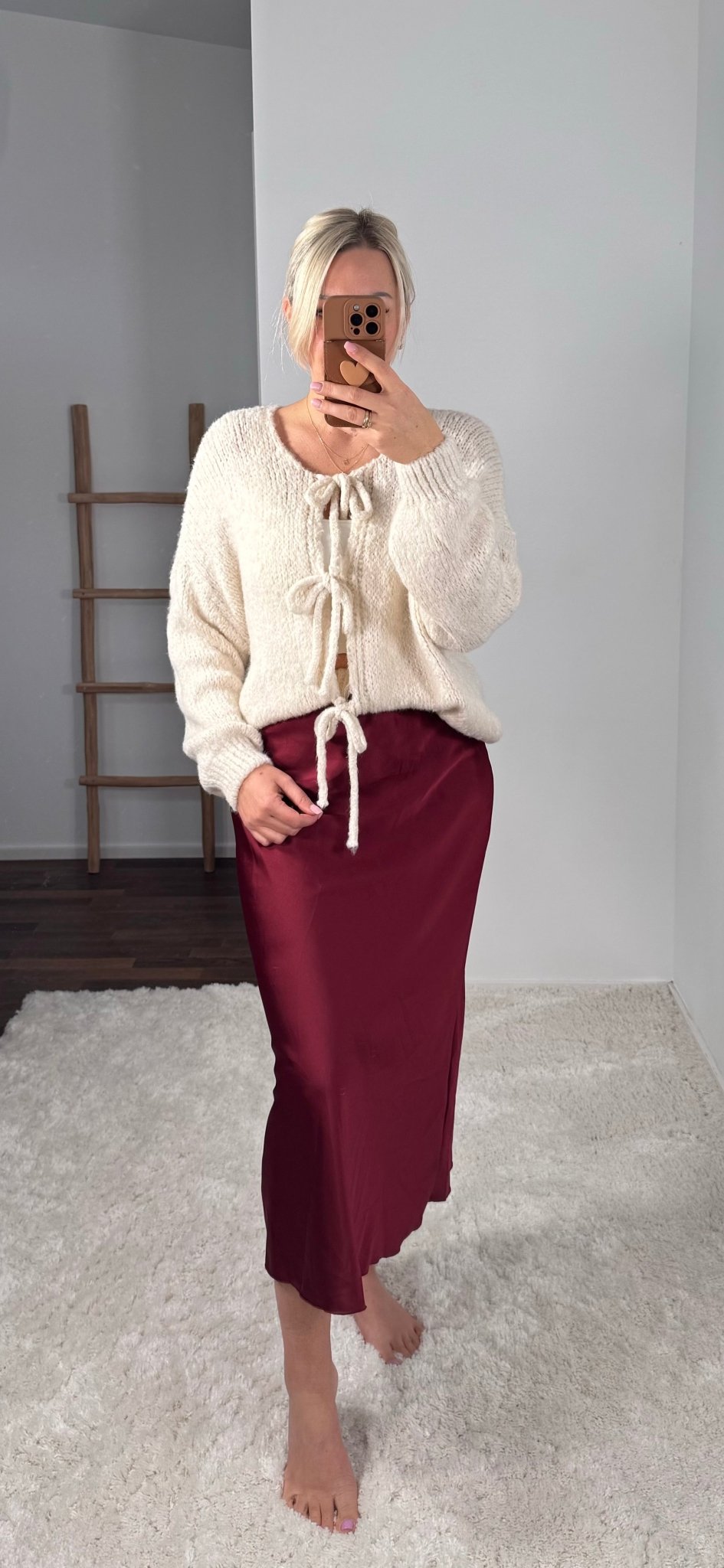 STRICK - CARDIGAN SCHLEIFE LIANA - Anmolino