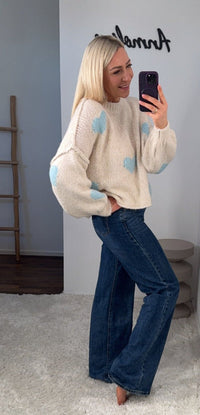 STRICKPULLOVER LOVE - Anmolino