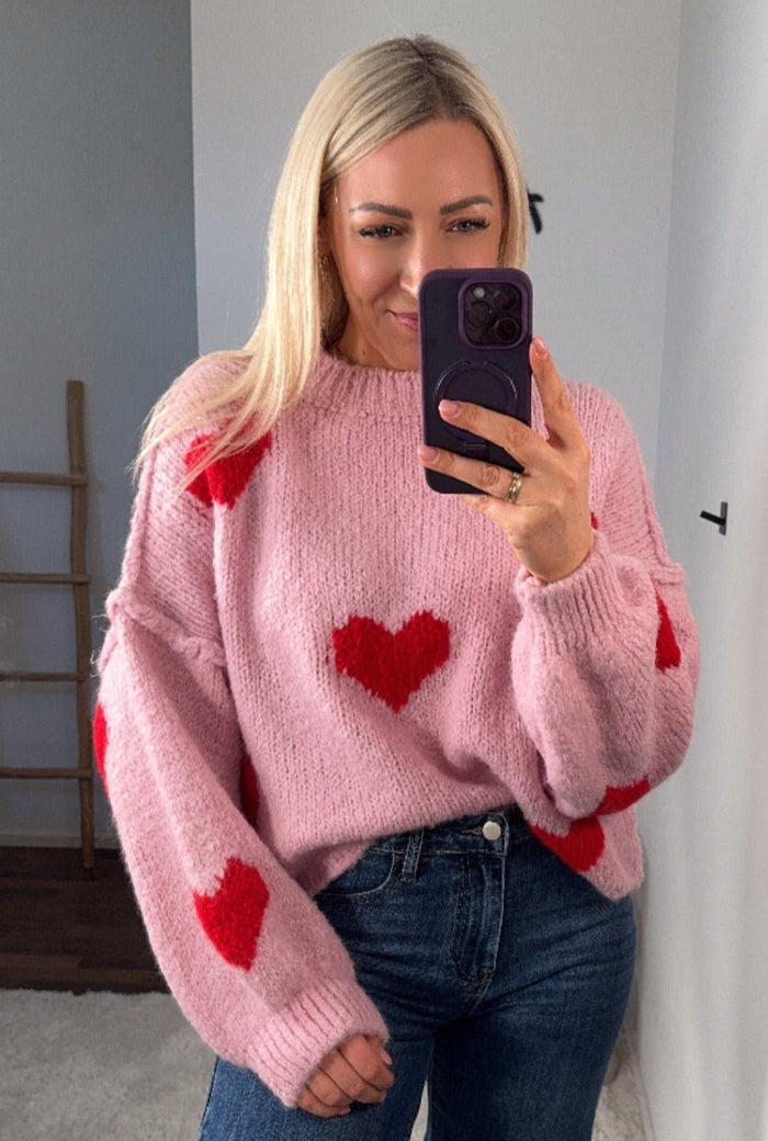 STRICKPULLOVER LOVE - Anmolino