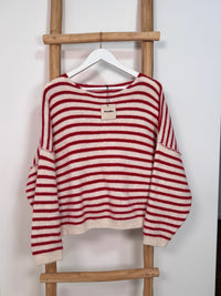 STRICKPULLOVER STREIFEN - Anmolino