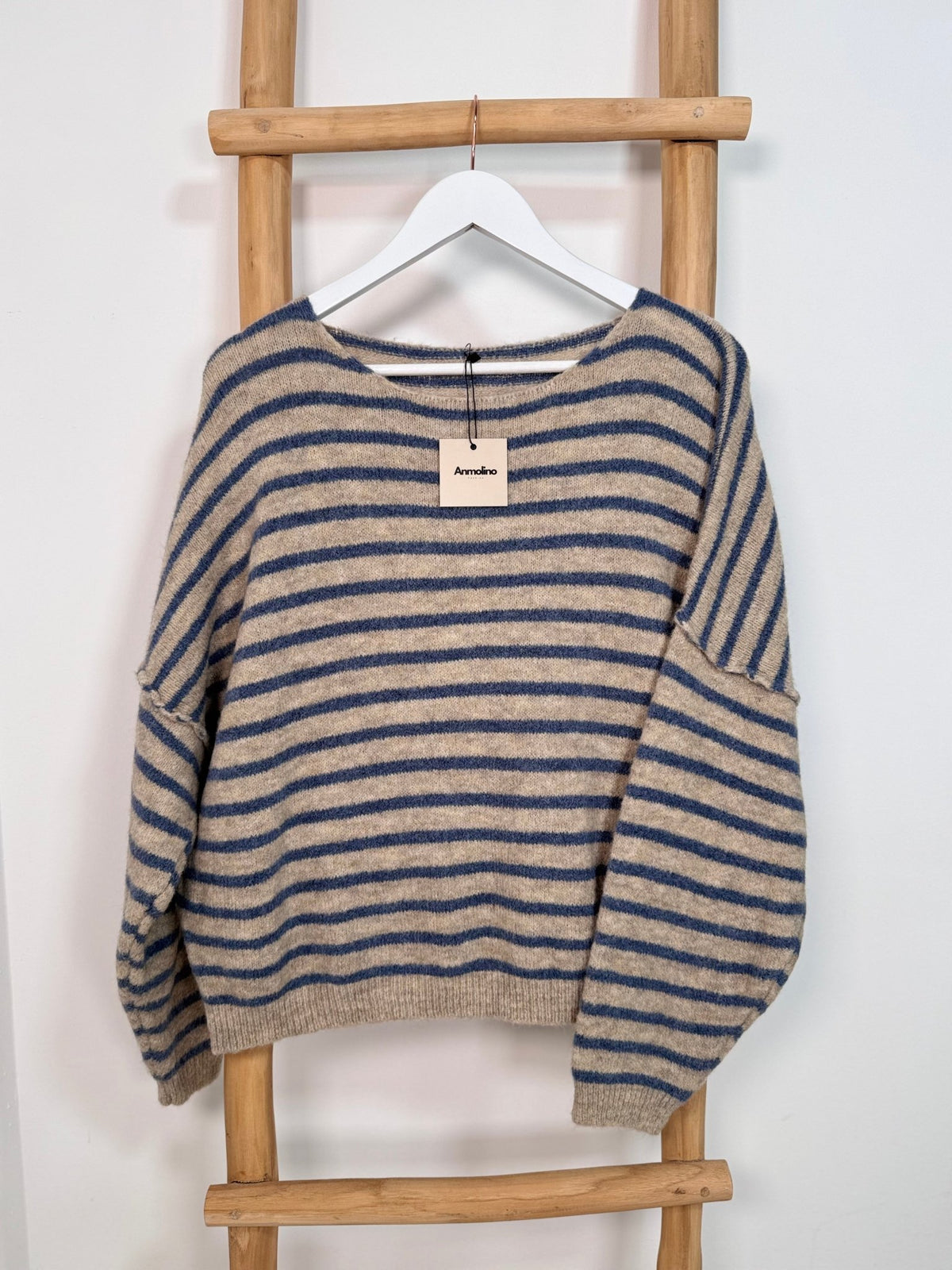 STRICKPULLOVER STREIFEN - Anmolino