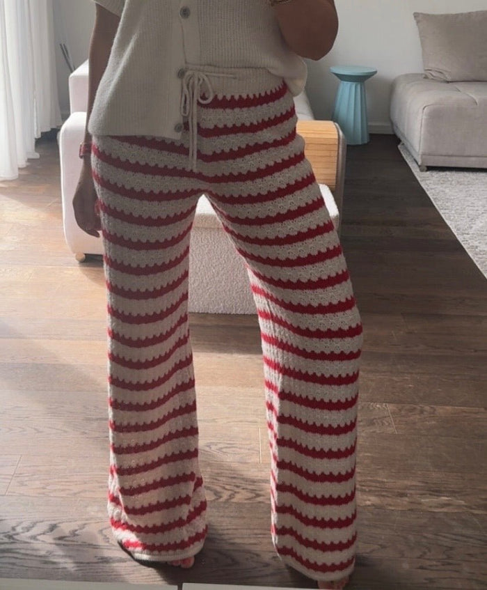 Stripes Strick - Pants - Anmolino