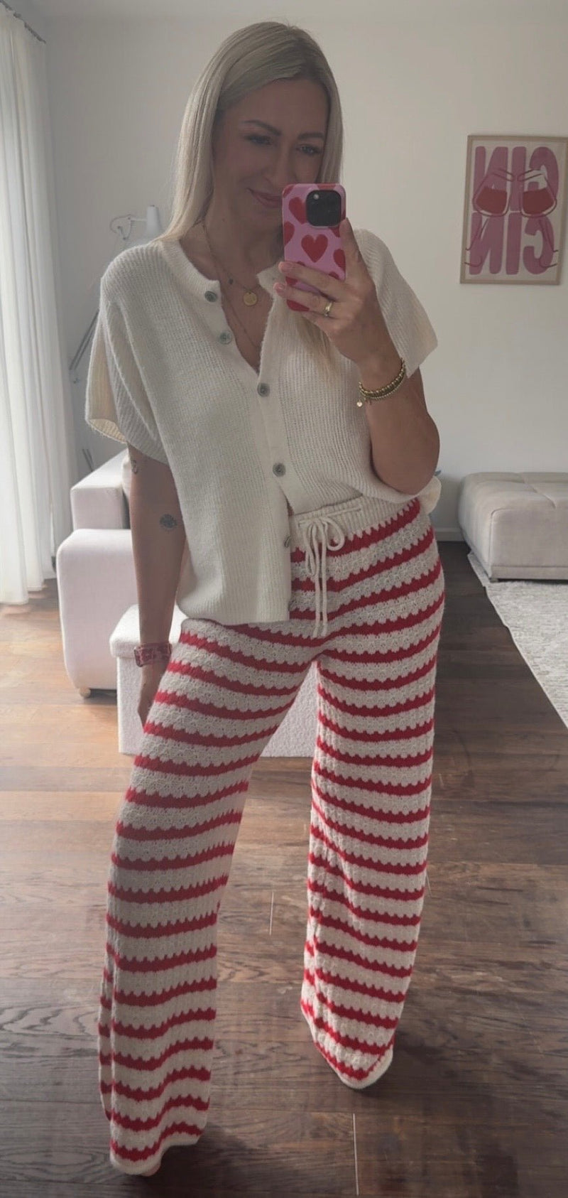 Stripes Strick - Pants - Anmolino