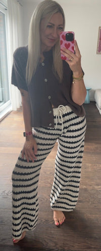 Stripes Strick - Pants - Anmolino