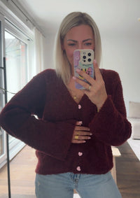 Sweetheart Cozy Cardigan - Anmolino
