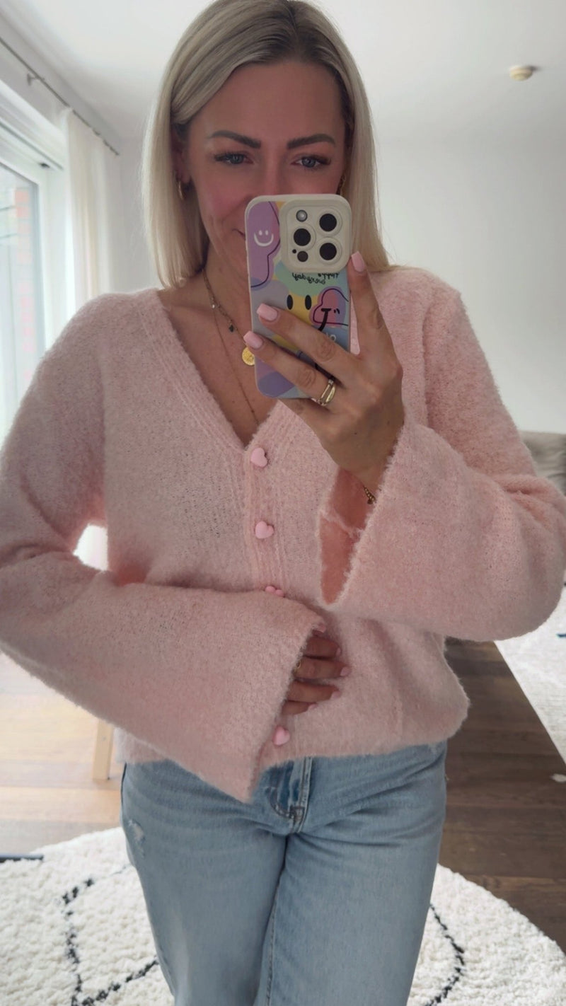Sweetheart Cozy Cardigan - Anmolino