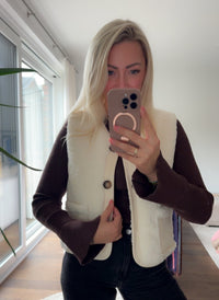 Teddy Luxe Vest - Anmolino