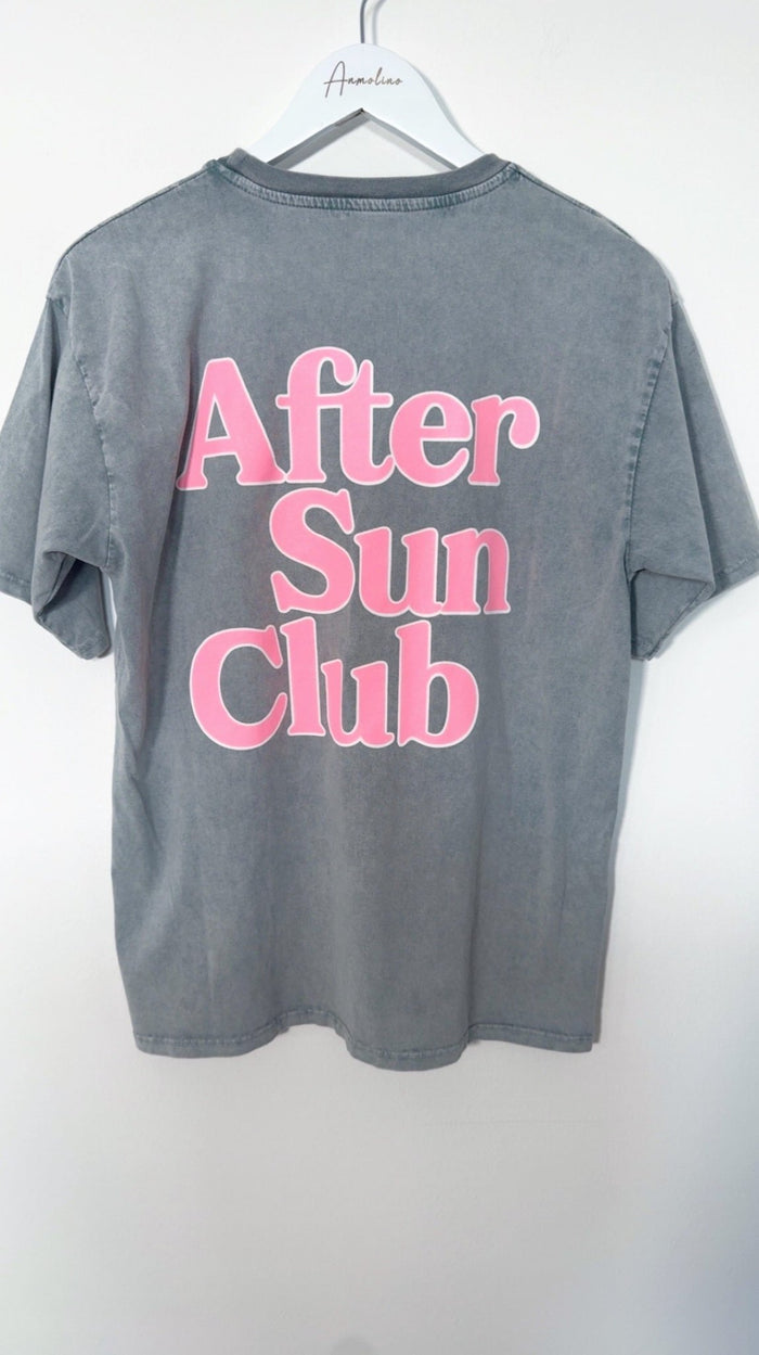 TSHIRT AFTER SUN CLUB - Anmolino