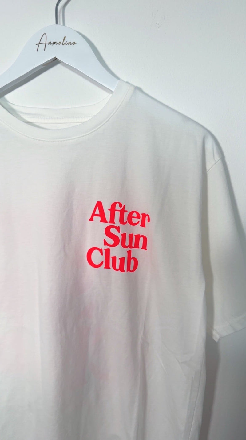 TSHIRT AFTER SUN CLUB - Anmolino