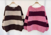 Velvet Stripe Knit - Anmolino